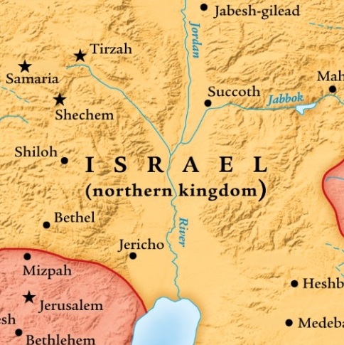 12 Map Gilgag Jericho Jordan 
