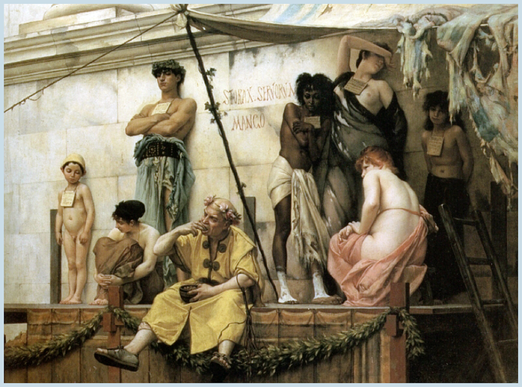 Images of Salvation – Slave Market – The Scripture Says