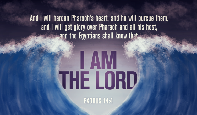 Bible Art Exodus 13 15 And I Will Harden Pharaoh S Heart And He Will Pursue Them And I Will Get Glory Over Pharaoh And All His Host And The Egyptians Shall Know That